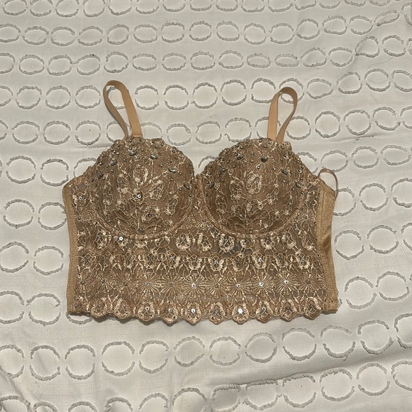 Lace Crop Top - Picture 1 of 5